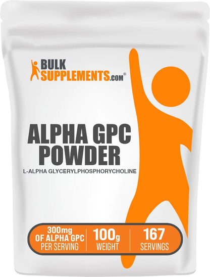 BulkSupplements.com Alpha GPC Powder