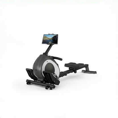 Rowing Machine with Phone Holder