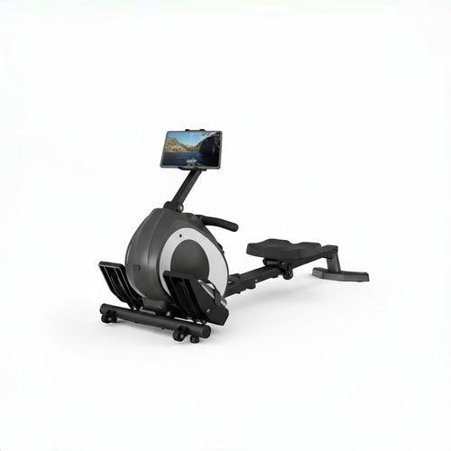 Rowing Machine with Phone Holder