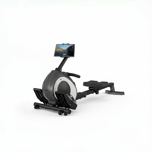 Rowing Machine with Phone Holder